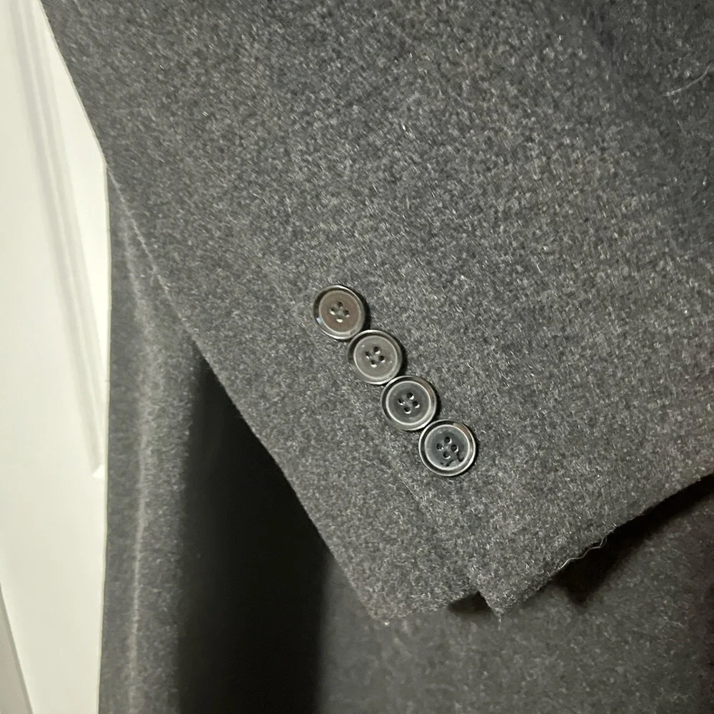 “Calvin Klein Wool Cashmere Overcoat 44R”